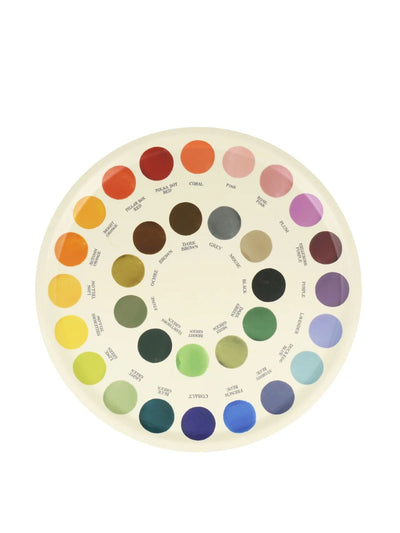Emma Bridgewater Colour Chips round birch tray at Collagerie