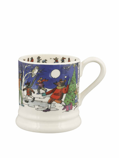 Emma Bridgewater Year in the country Christmas 1/2 pint mug at Collagerie