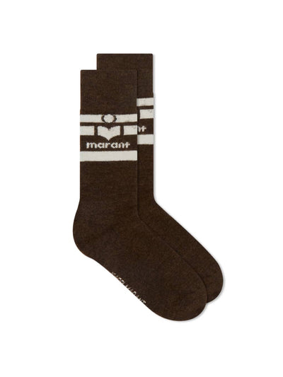 Isabel Marant Logo socks at Collagerie