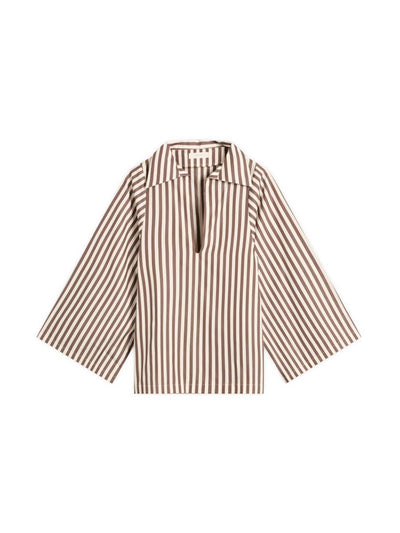 Faithfull The Brand Gaia stripe shirt at Collagerie
