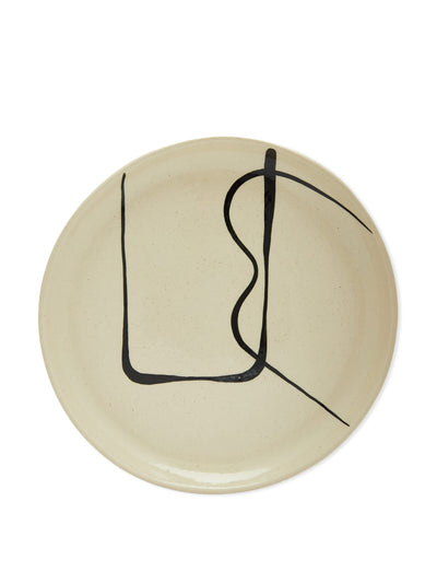 The Conran Shop Mono pattern side plate at Collagerie