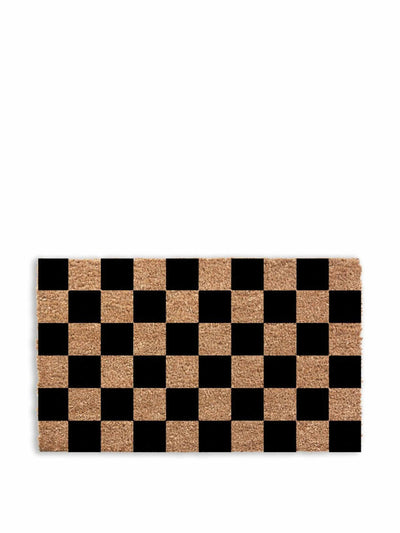 Etsy Checkered pattern doormat at Collagerie