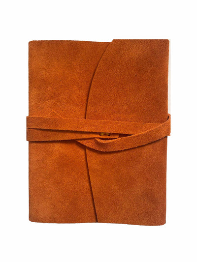Design Zano Handmade suede notebook at Collagerie