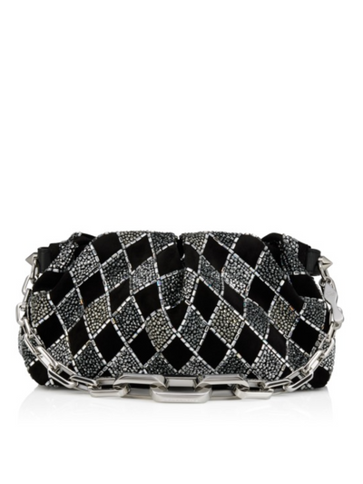 Christian Louboutin Eva small shoulder bag in black at Collagerie