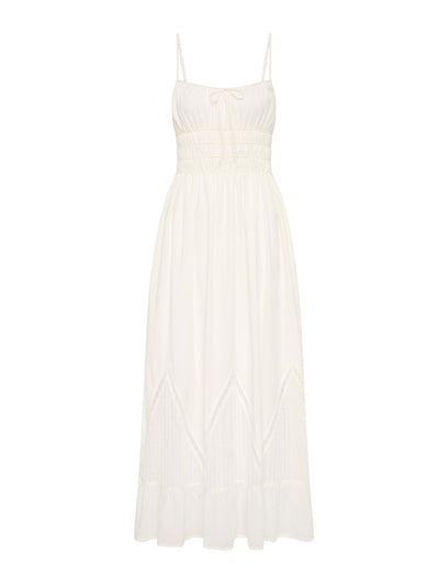 Faithfull Meline maxi dress in white at Collagerie