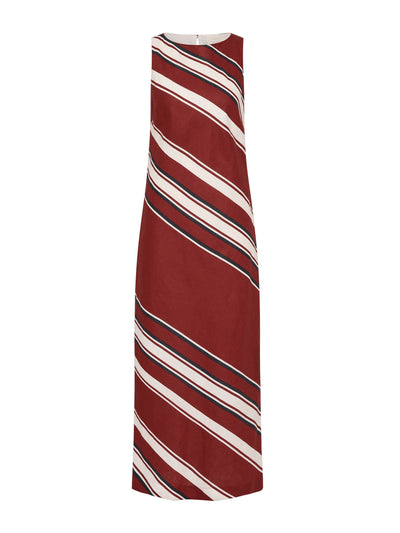 Faithfull Taylor midi dress in hydra stripe at Collagerie
