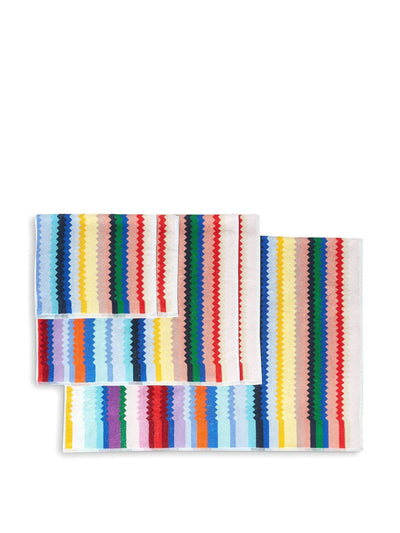 Missoni Home Zigzag-detail set of towels at Collagerie