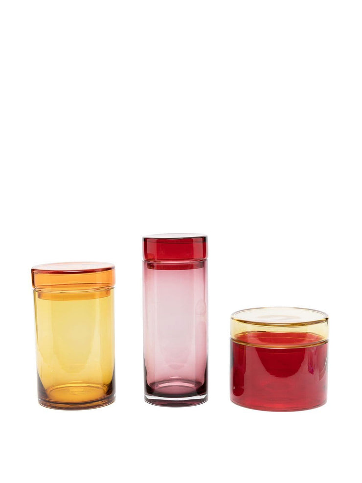 Browns Caps jars (set of 3) Interiors Polspotten    - Collagerie