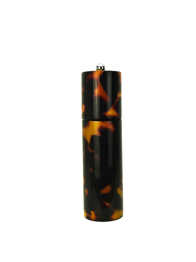 Addison Ross Faux tortoiseshell round column salt and pepper grinder at Collagerie