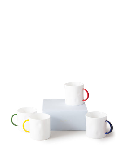Feldspar Colourblock mugs (set of 4) at Collagerie