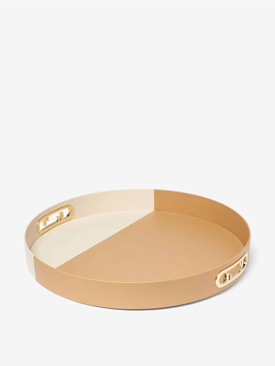 fendi Round nappa leather tray at Collagerie