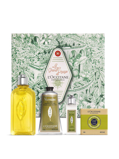 L'Occitane Uplift & Invigorate Verbena Collection at Collagerie