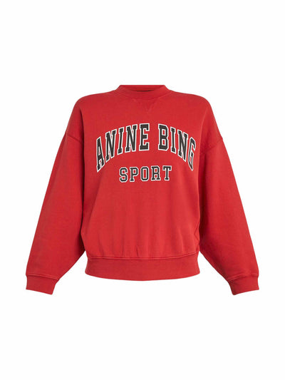 Anine Bing Red sweatshirt at Collagerie