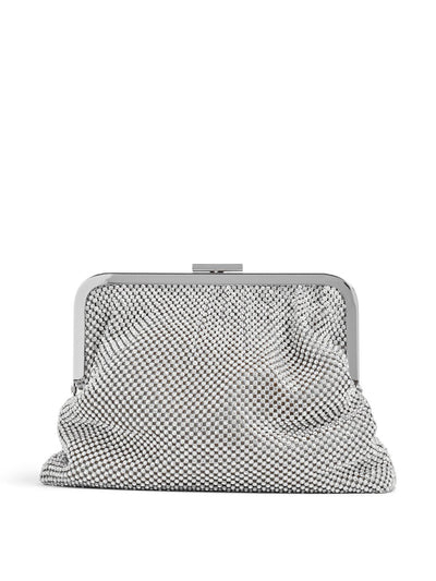 Anna Cecere Top clip small clutch bag at Collagerie