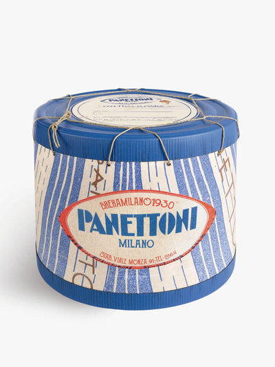 Breramilano 1930 Traditional panettone cake hat box at Collagerie