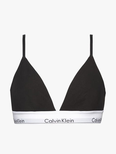 Calvin Klein Modern cotton triangle bralette at Collagerie