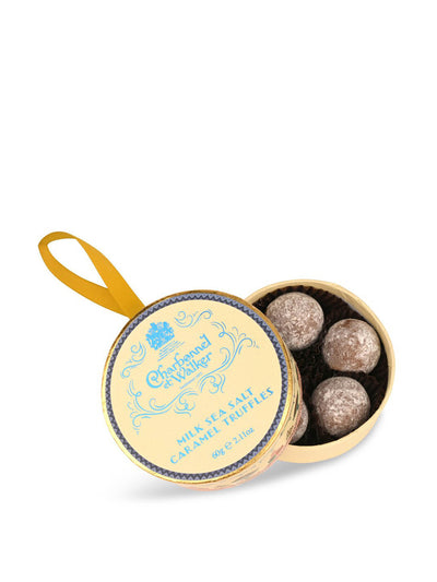 Charbonnel Et Walker Milk sea salt caramel truffle bauble at Collagerie