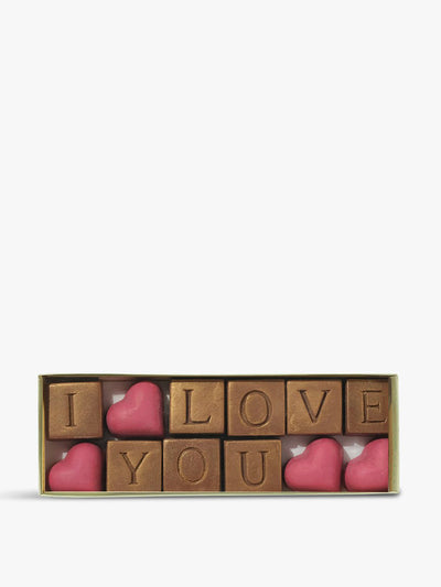 Choc On Choc I love You Chocolate set at Collagerie