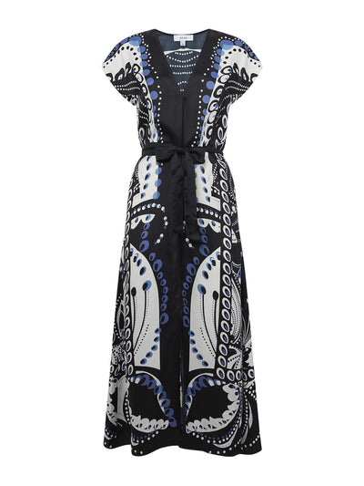 Reiss Scarf printed midi dress at Collagerie