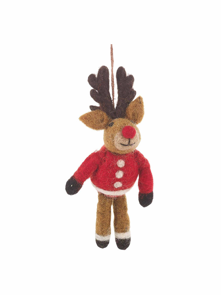 Rudolph in his Christmas jumper