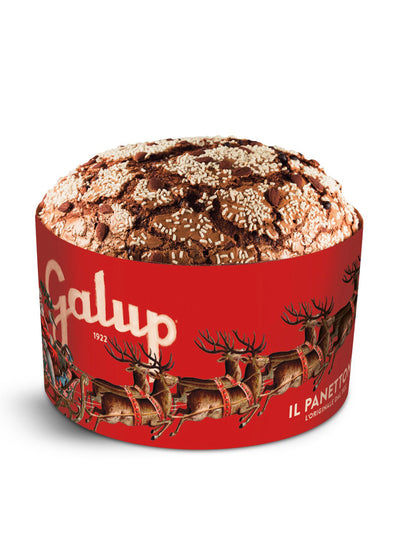 Fenwick Galup Christmas Edition Traditional Panettone round tin at Collagerie