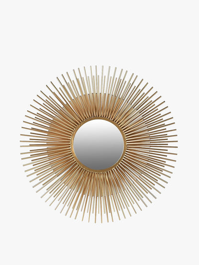 H&D Décor Small sunburst mirror at Collagerie