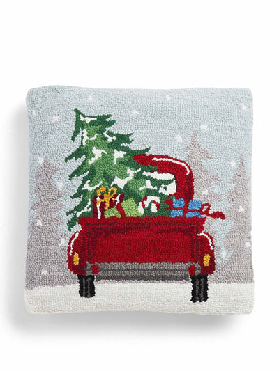 Phi Truck with Christmas tree cushion at Collagerie