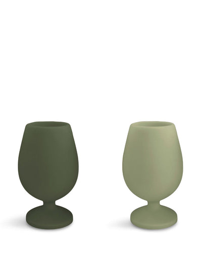 Porter Green Unbreakable silicone wine glass at Collagerie