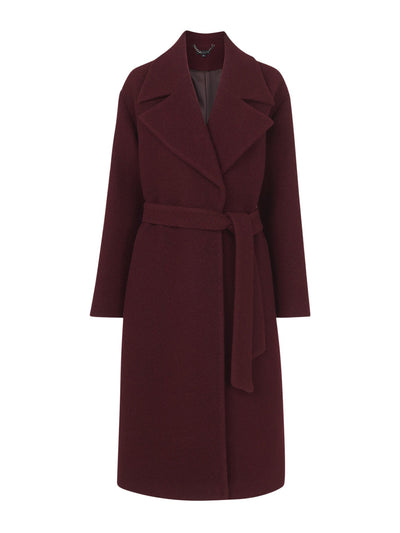 Whistles Lorna wrap wool coat at Collagerie