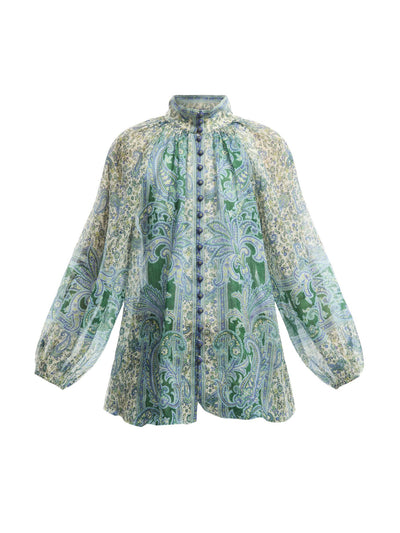 Zimmermann Ottie billow blouse at Collagerie