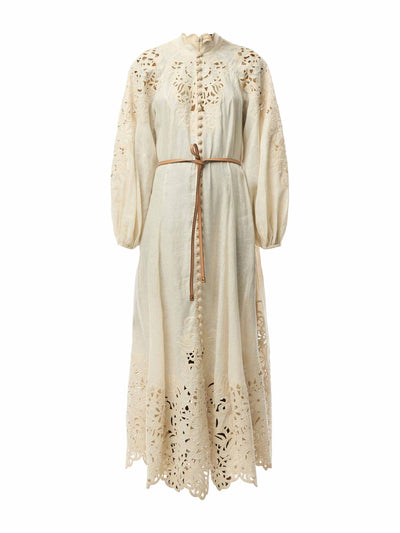 Zimmermann Wylie embroidered billow dress at Collagerie