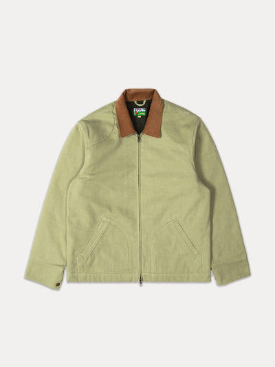 Fera Shire jacket in sage at Collagerie