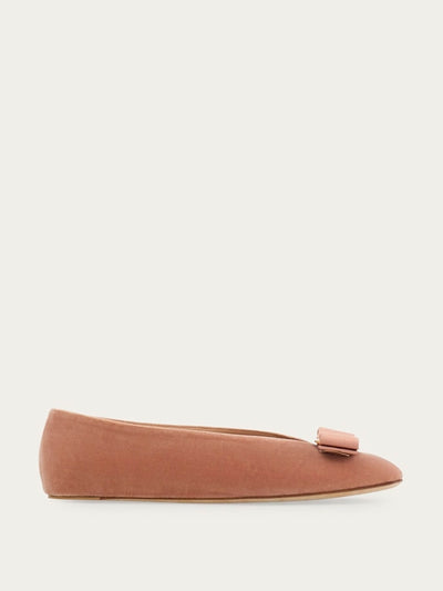 Ferragamo Vara bow ballet flats at Collagerie