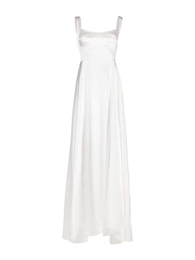 Atu Body Couture Sleeveless satin-finish gown at Collagerie