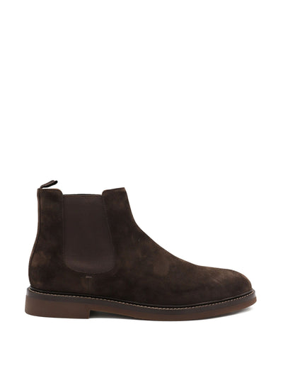 Brunello Cucinelli Suede Chelsea boots at Collagerie