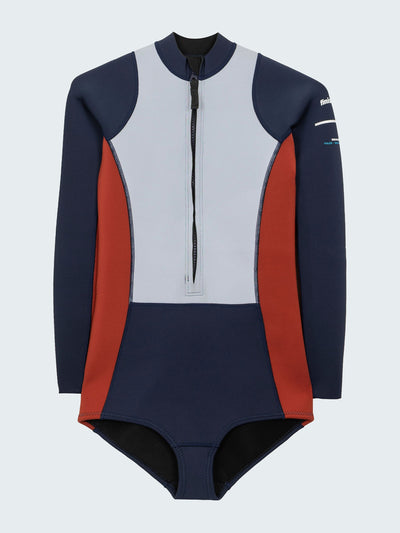 Finisterre Women's Nieuwland long sleeve swimsuit at Collagerie