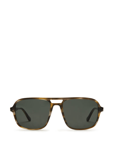 Finlay Ledbury sunglasses in Pine and Green at Collagerie