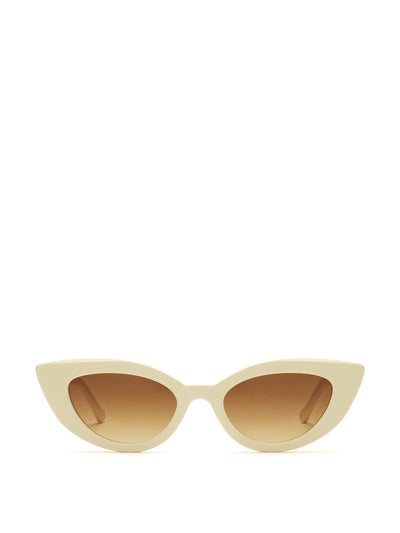 Finlay Cream cat-eye sunglasses at Collagerie