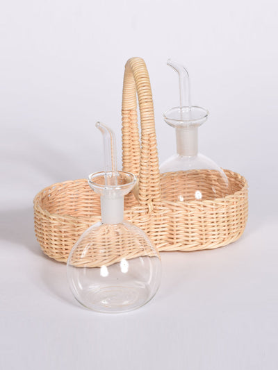 Fiona Finds Sienna oil and vinegar holder at Collagerie