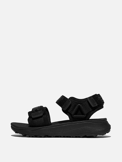 Fitflop NEO-D-HYKER sequin water-resistant adjustable walking sandals at Collagerie