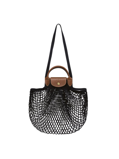 Longchamp Le Pliage mesh shopping bag at Collagerie