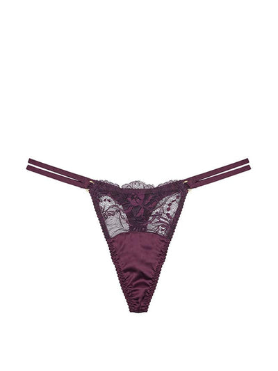 Fleur of England Eliza double strap thong at Collagerie