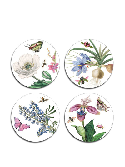 Fortnum & Mason Club matters country garden coasters (set of 4) at Collagerie