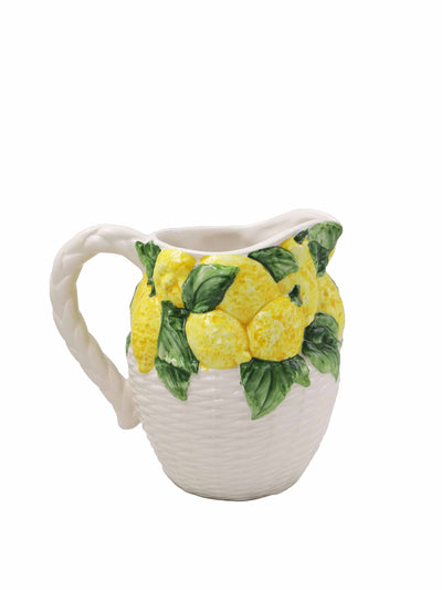 Sky McAlpine Tavola Tutti frutti lemon jug at Collagerie