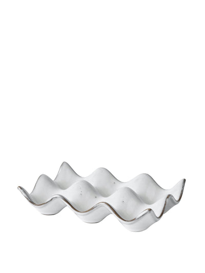 Broste Copenhagen Nordic sand egg tray at Collagerie