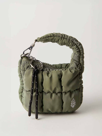 Free People Quilted micro pouch at Collagerie