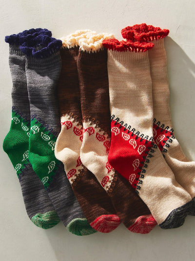 Free People Raggedy ankle socks at Collagerie