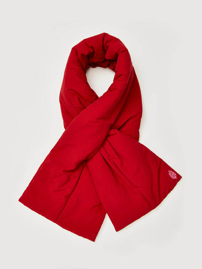 Free People Petra puffer scarf at Collagerie