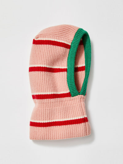 Free People Taylor stripe rib balaclava at Collagerie