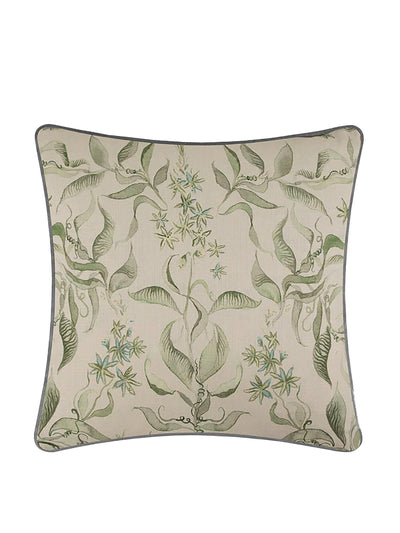 French Bedroom Trailing Vines cushion at Collagerie